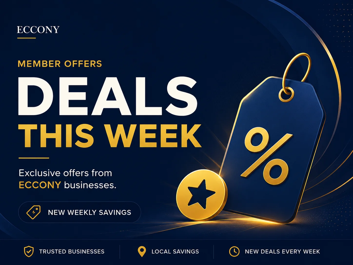 ECCONY Deals This Week — exclusive offers from ECCONY businesses