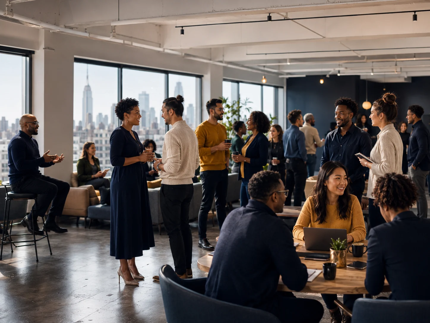 ECCONY community workshop with entrepreneurs and civic partners
